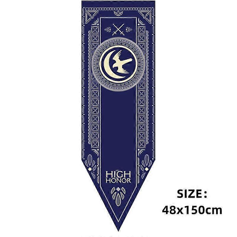 屋外ホームデコレーション ゲーム・オブ・スローンズ 吊り下げ旗 48×150cm 装飾 ターガリエン ラニスター スターク