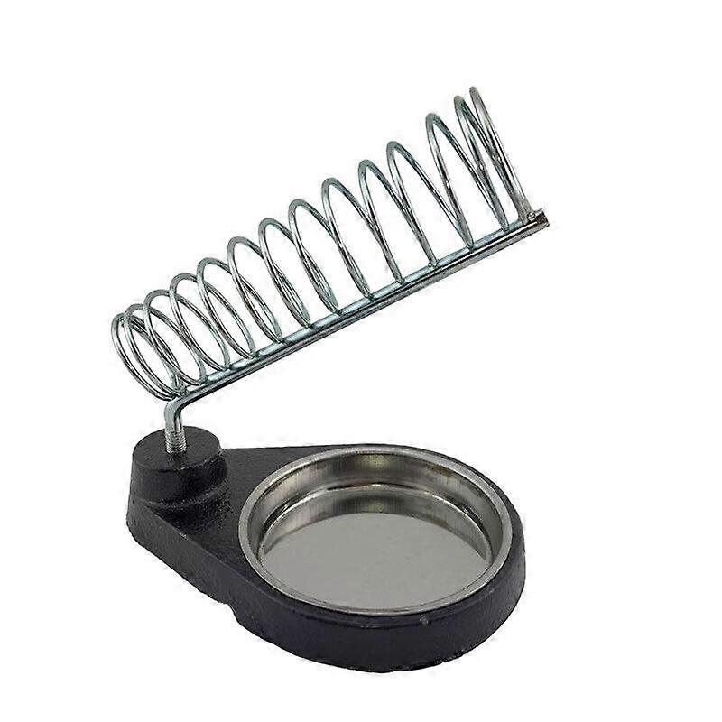 Metal Iron Solid Base Soldering Iron Bracket Stand Portable for Electrical Ft