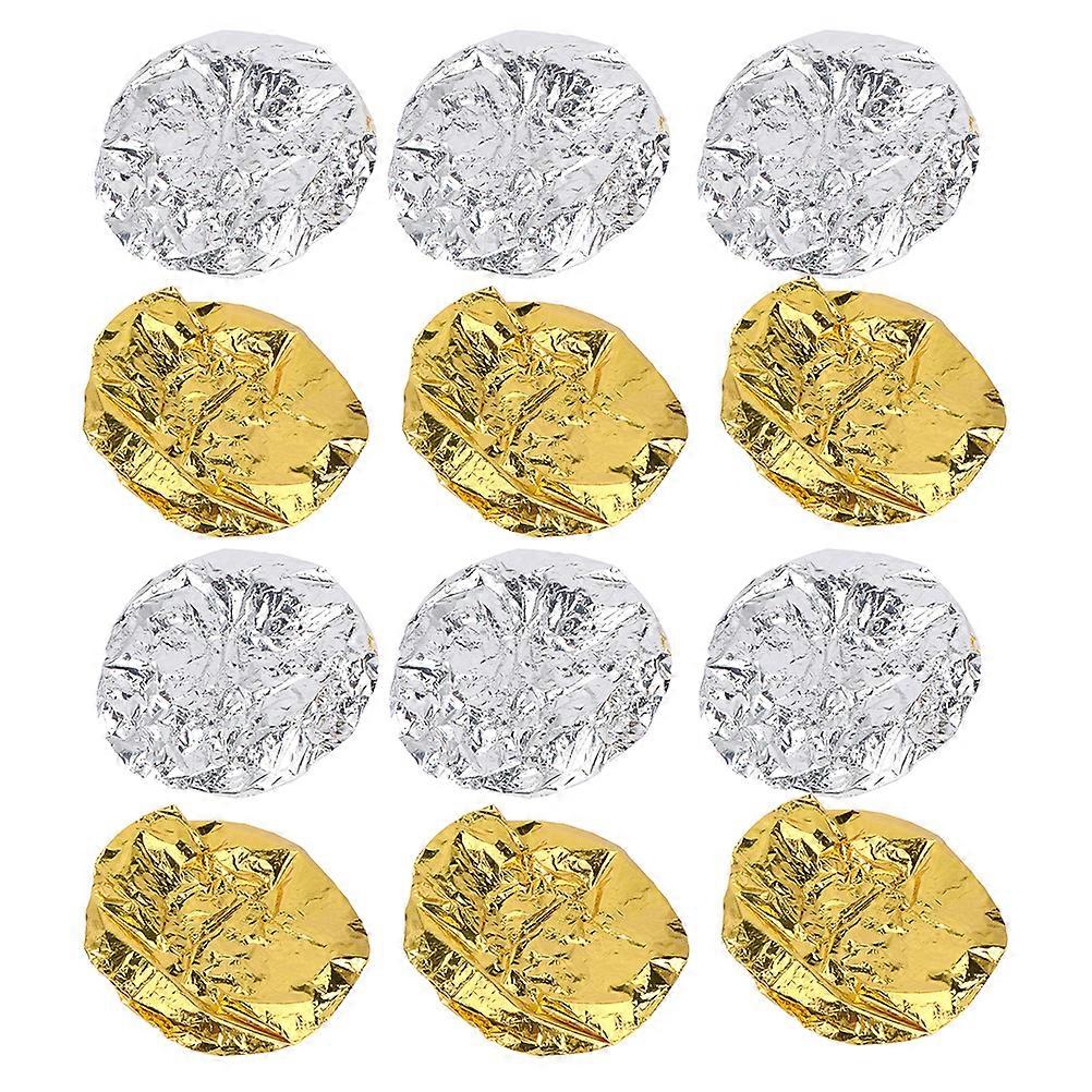 12pcs Aluminum Foil Deep Conditioning Caps Reusable Hair Processing Caps