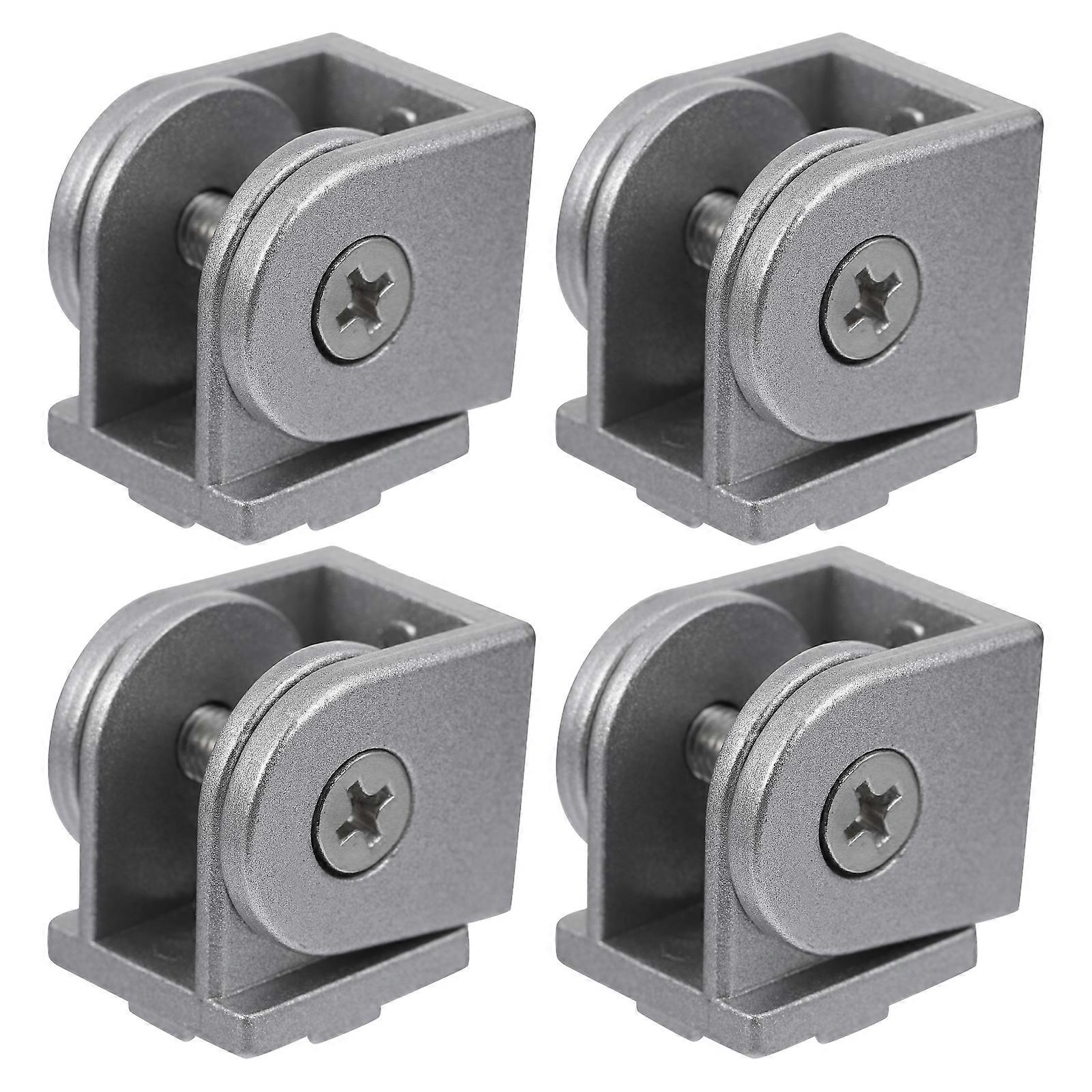 4 Pcs Jst Connector Corner Bracket Connector Hinge Pivot Fitting Aluminum Extrusion Profile Connector Pivot Joint Fittings