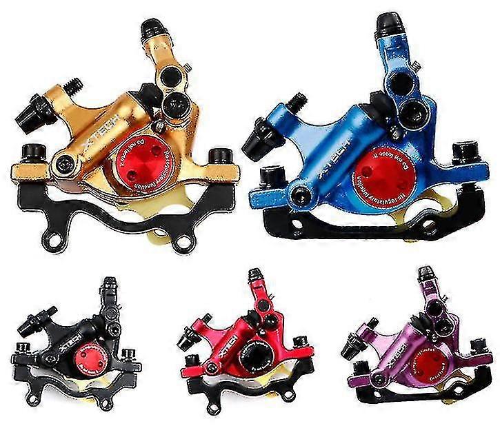 Zoom Bisiklet Hb-100 Hidrolik Disk Fren Mtb Yol Bisikleti Hattı Çekme Fren Kelepçesi, altın