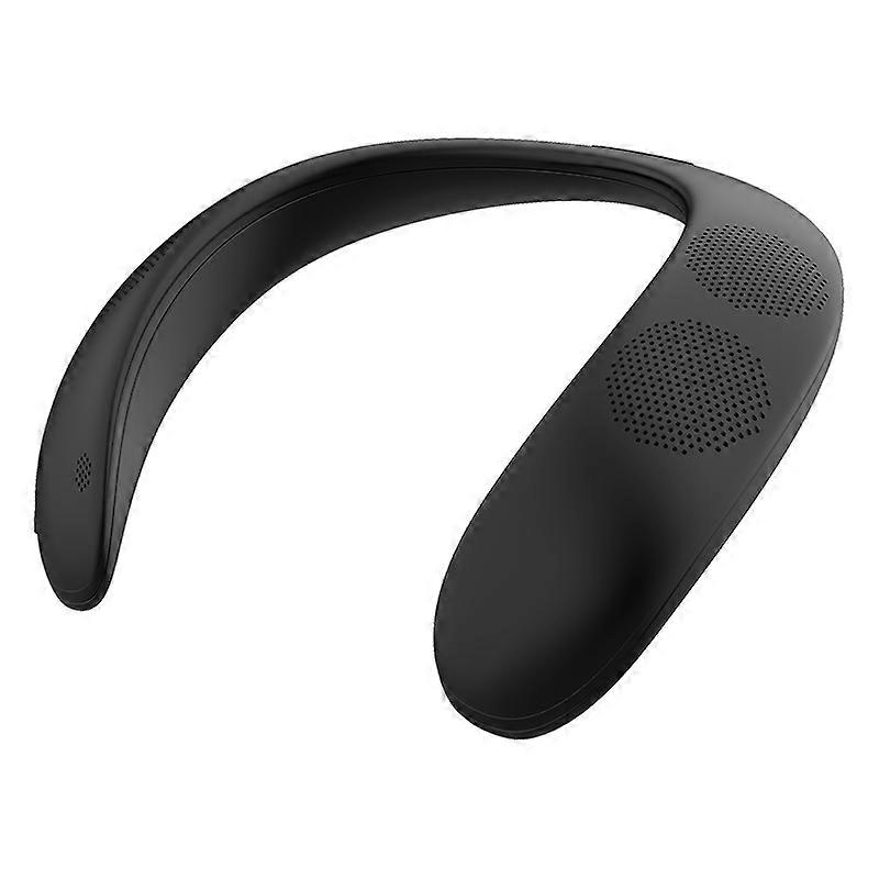 Bluedio HS neck hanging bluetooth speaker Black