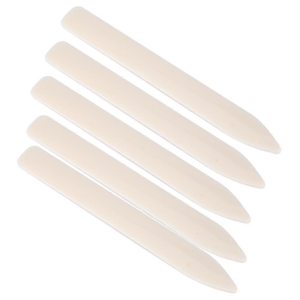 Leather Craft Folder 5Pcs Long Type Plastic DIY Edge Trimming Sewing Tool Accessories