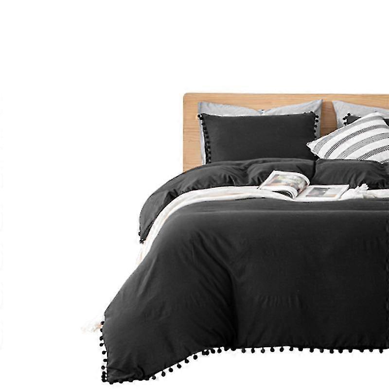 Dynetrekk 100% vasket mikrofiber 3 stk sengetøy dynetrekk sett
