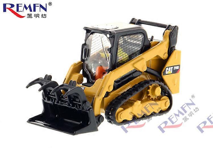 dm cat 259d קטרפילר החלקה מעמיס היגוי סגסוגת רכב הנדסי אוסף דגם 1:50 85526
