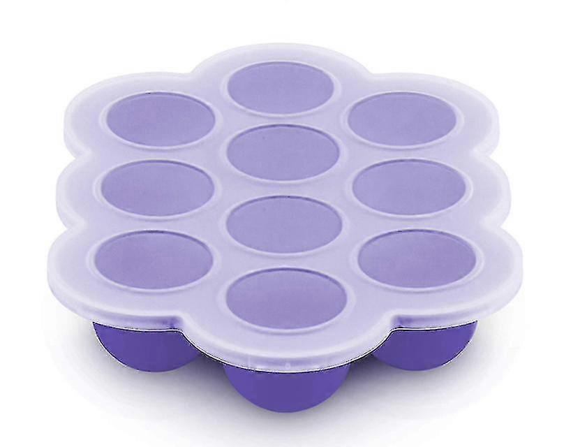 Silic Food Zer bricka med clip-on lock