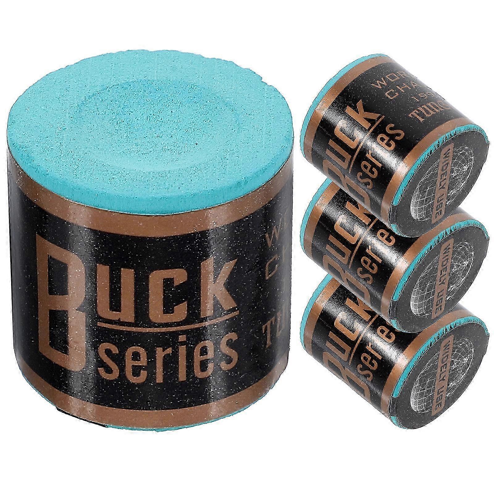 4Pcs Professional Cue Chalks Wear-resistant Billiard Chalks Portable Pool Stick Chalks