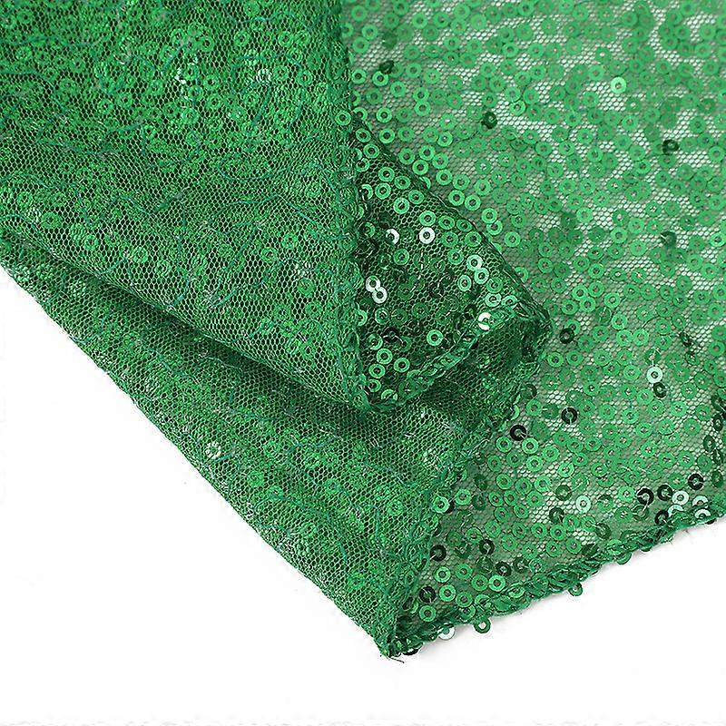 Tablecloth plain polyester solid color rectangular tablecloth wedding event conference long tableGreen