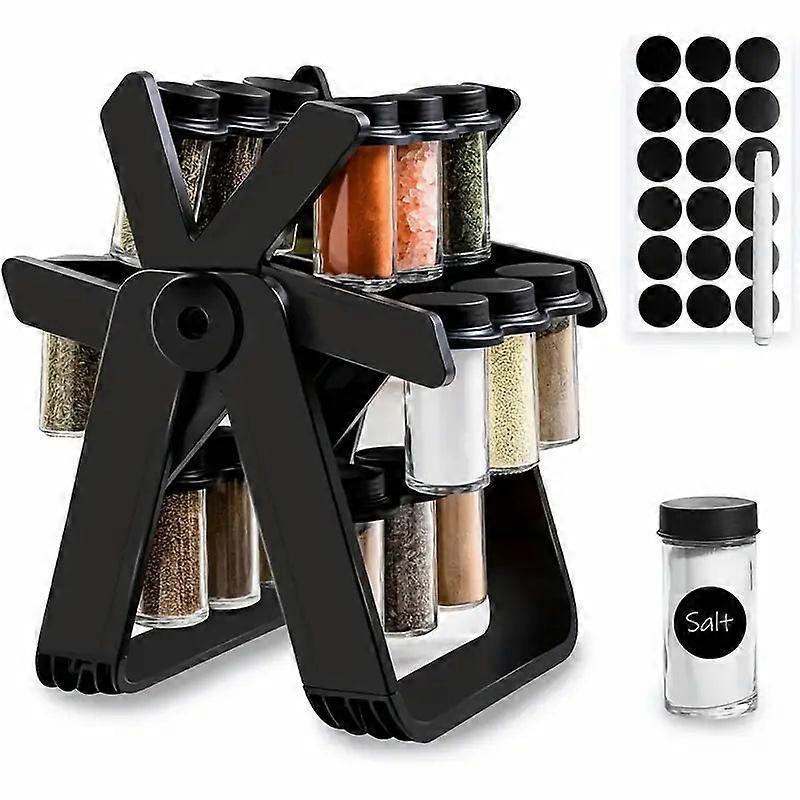 Nnetm Revolving Spice Rack Set Awo12071