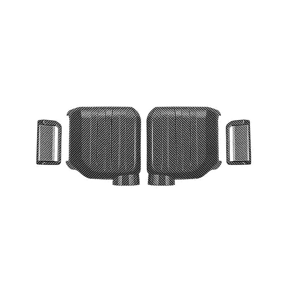 Car Rearview Mirror Cover Trim Sticker for Prado LC250 2024 Door Mirror Shell Carbon Fiber