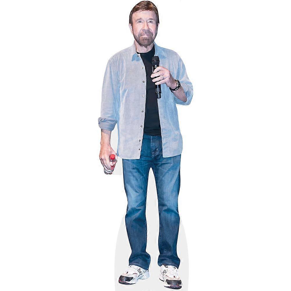 Chuck Norris (Jeans) Cardboard Cutout (lifesize OR mini size). Standee. Stand Up.