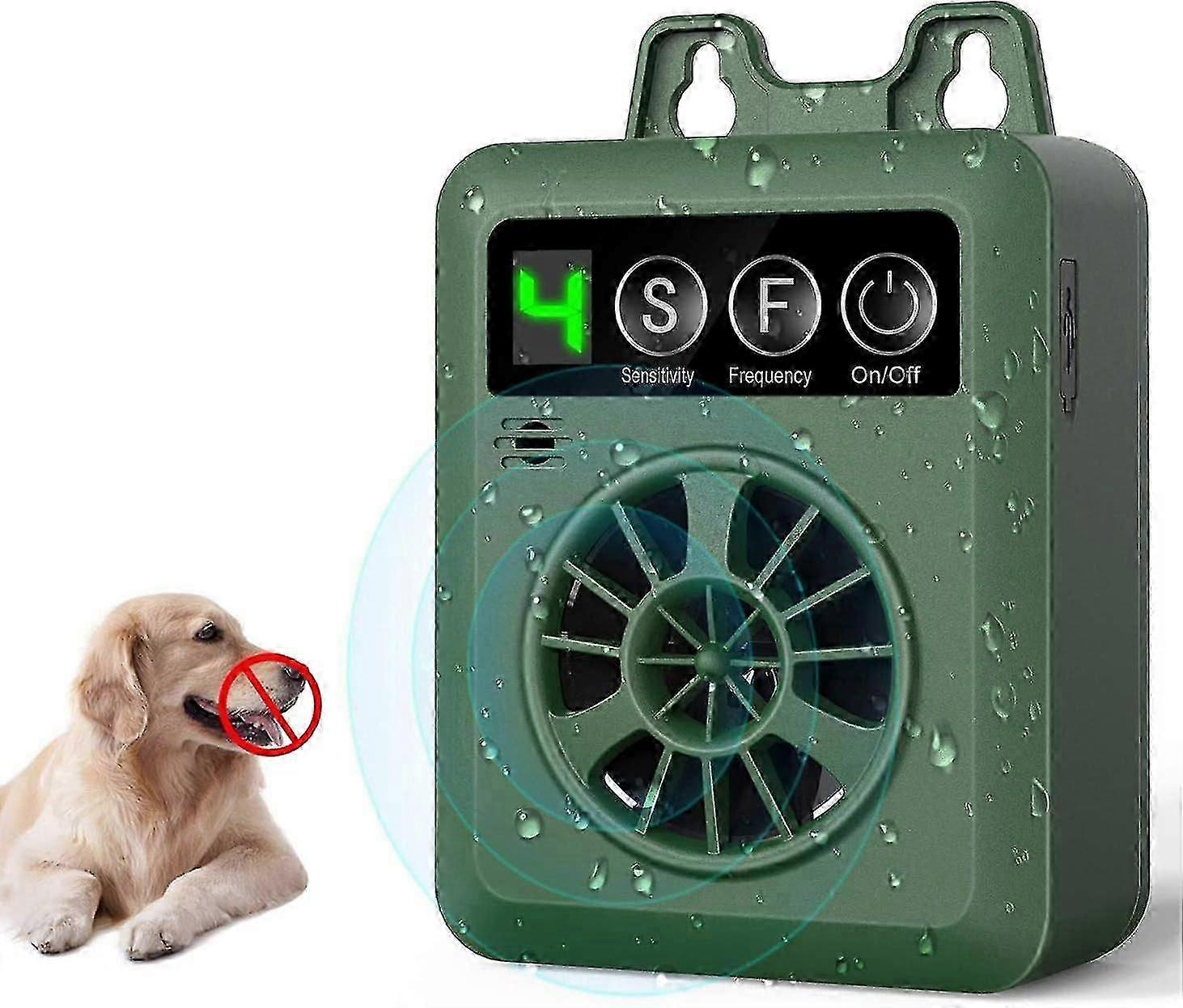 Adjustable Frequency Anti Bark Ultrasonic Dog Bark Control Device Sonic Anti Barking Device Bark Control System Ultrasound Teaching For Dogs
