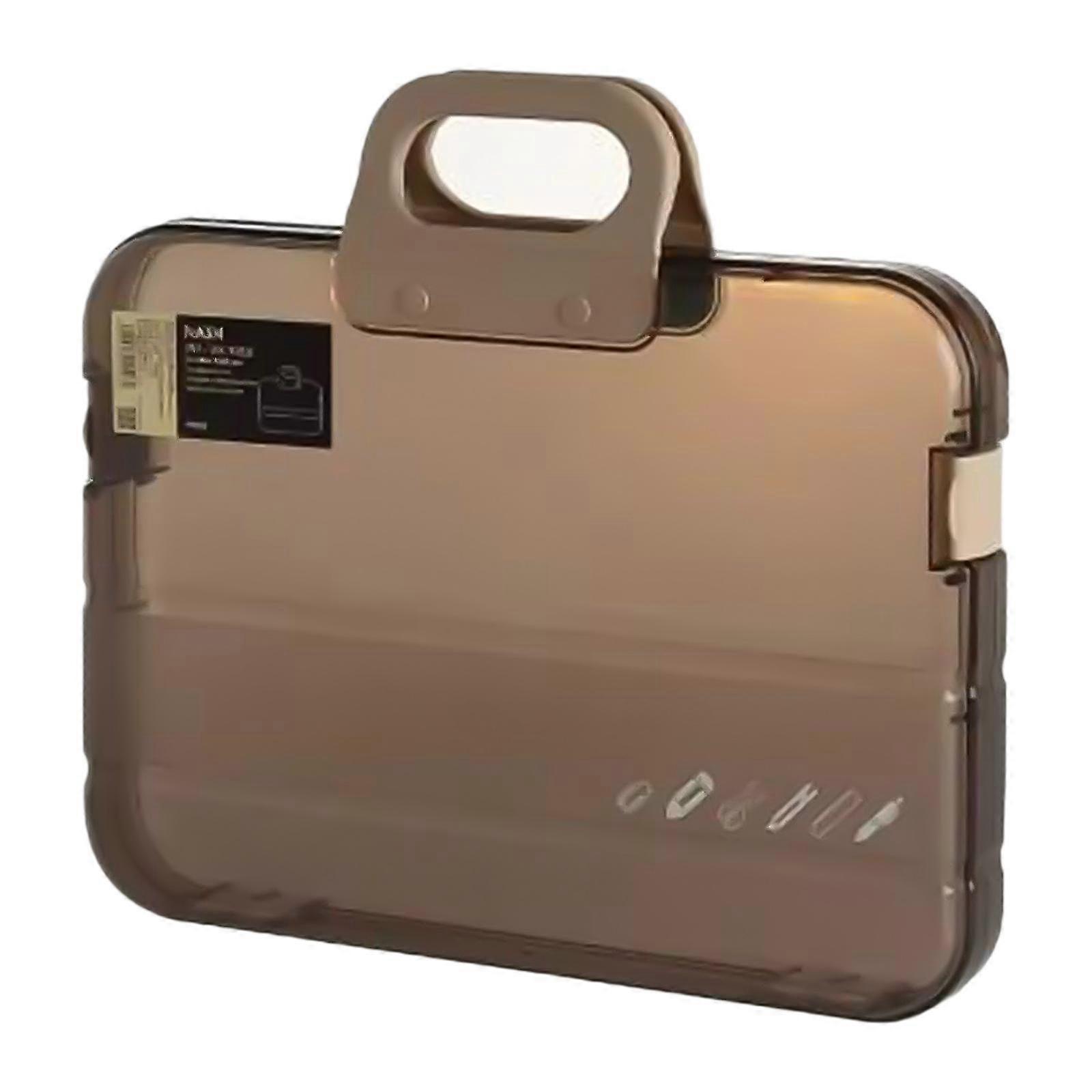 Portable A4 File Storage Box Waterproof Case Multifunctional for Letter