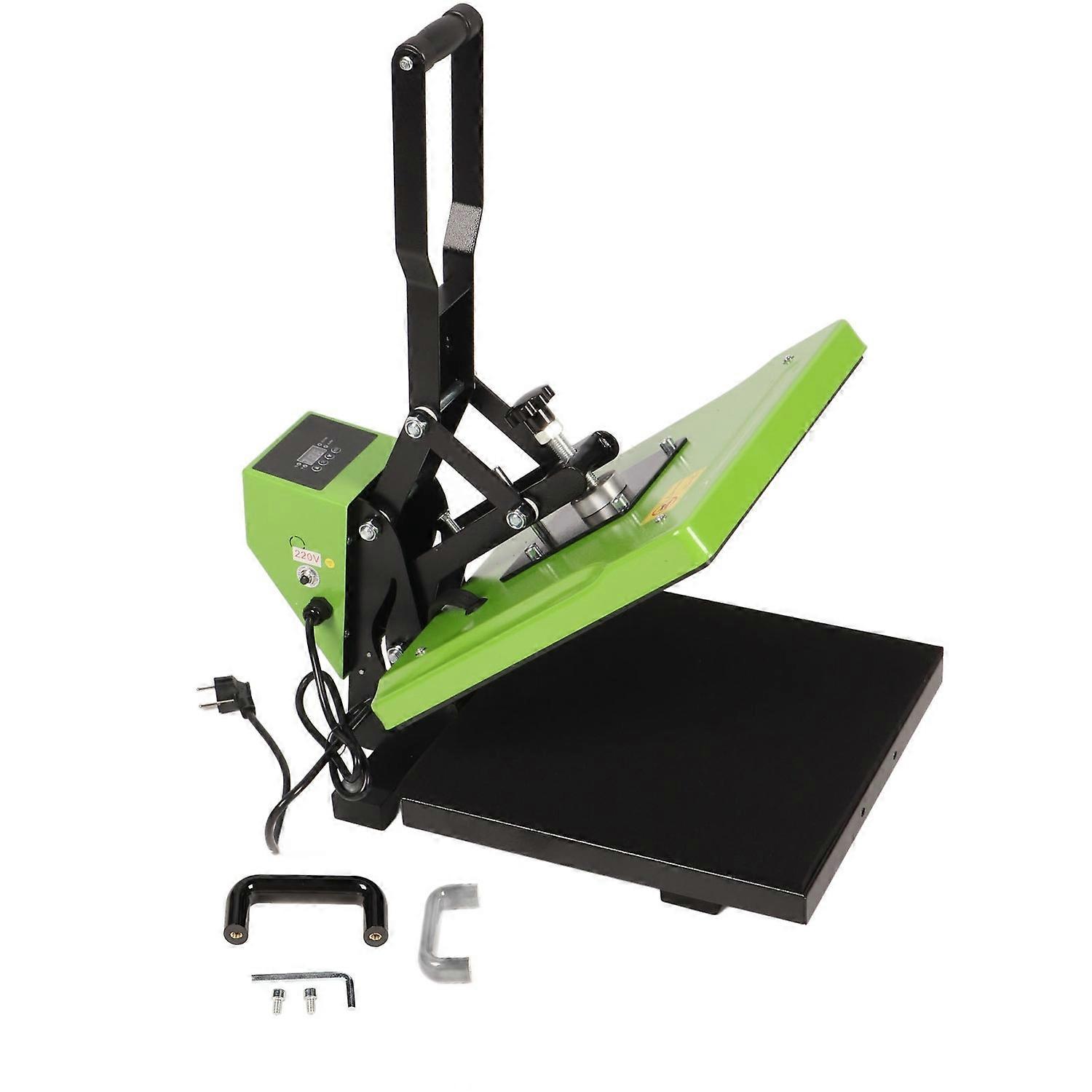 Heat Press Machine Clear LCD Easy Operation Long Handle Evenly Heating Heat Transfer Machine for T S