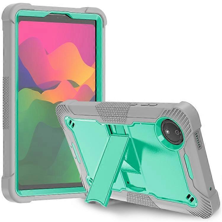 Compatible For Xiaomi Redmi Pad SE 4G 8.7 inch Case Silicone+PC Tablet Protective Cover with Kickstand