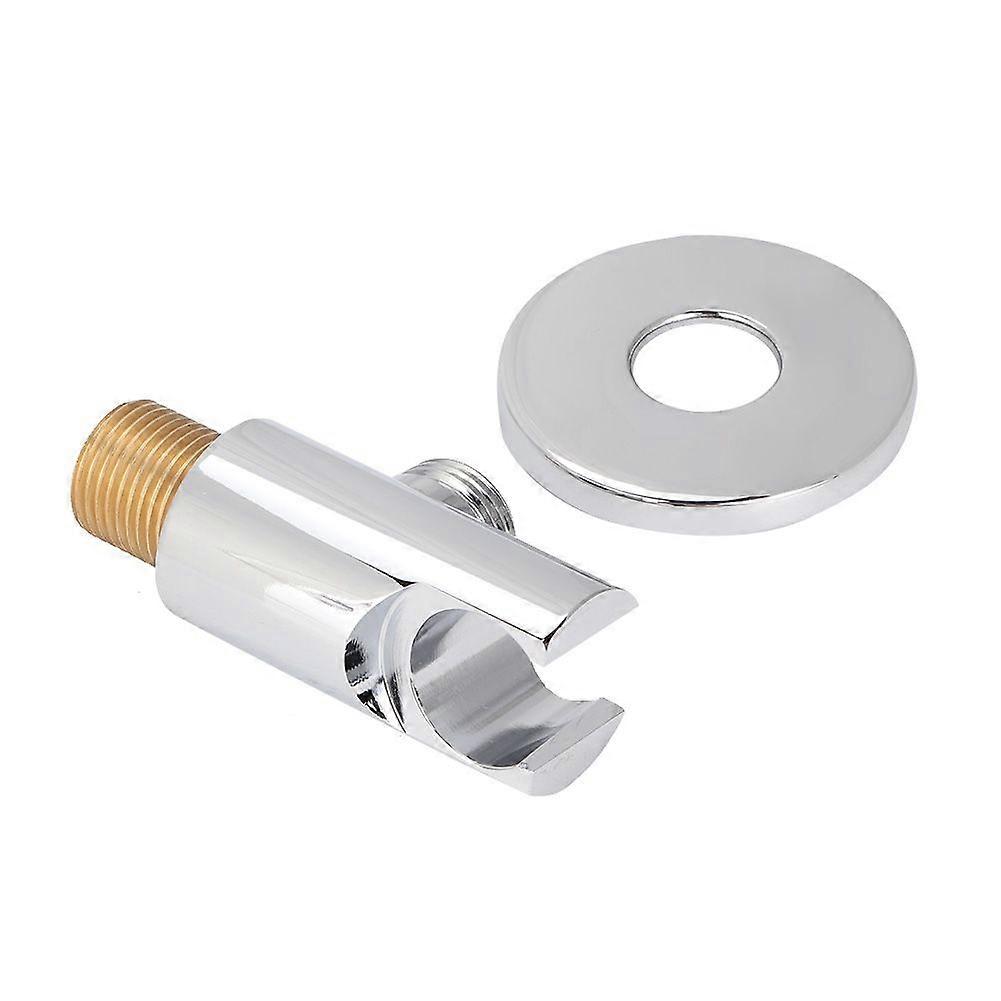 G1/2" Round Shower Head Holder Base Support Bracket for Home Bathroom Accessory