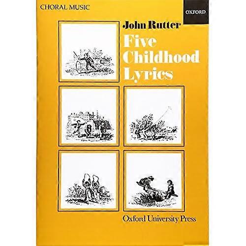 Five Childhood Lyrics: Vocal score