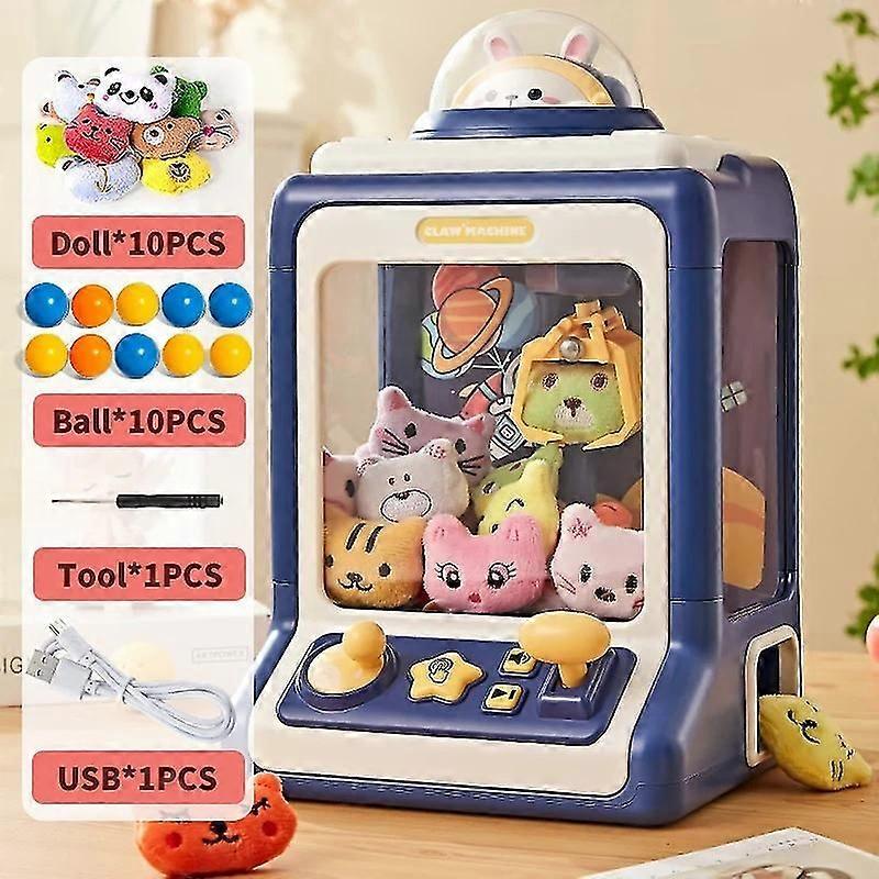 Doll claw machine toy boxing machine with music claw doll machine mini claw filling machine toy
