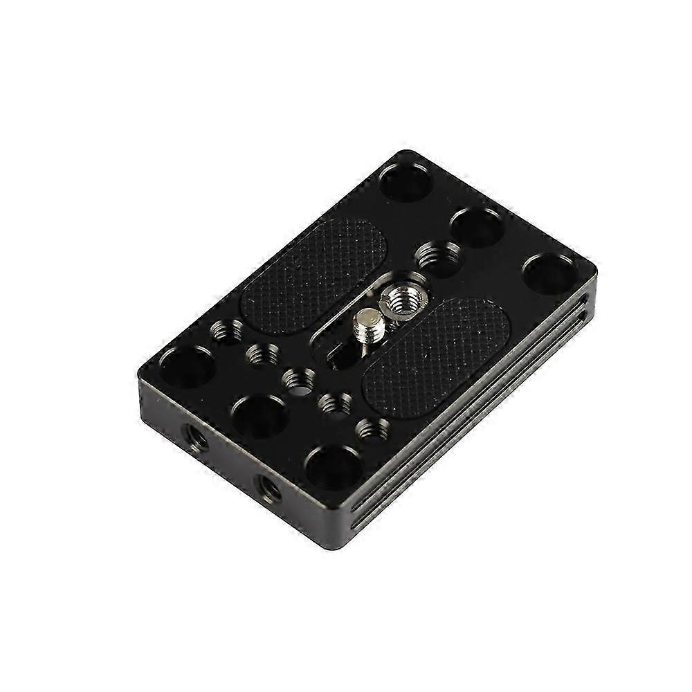 Lanxri Camera Baseplate with 1/4"-20 Mounting Screw for DSLR Camera Cage Rig / Tripod Mount
