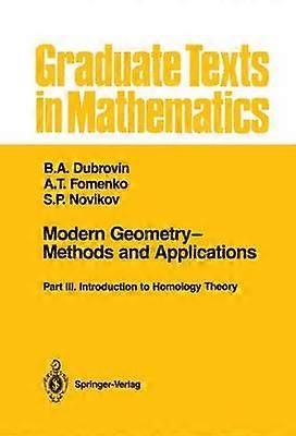 Modern GeometryMethods and Applications