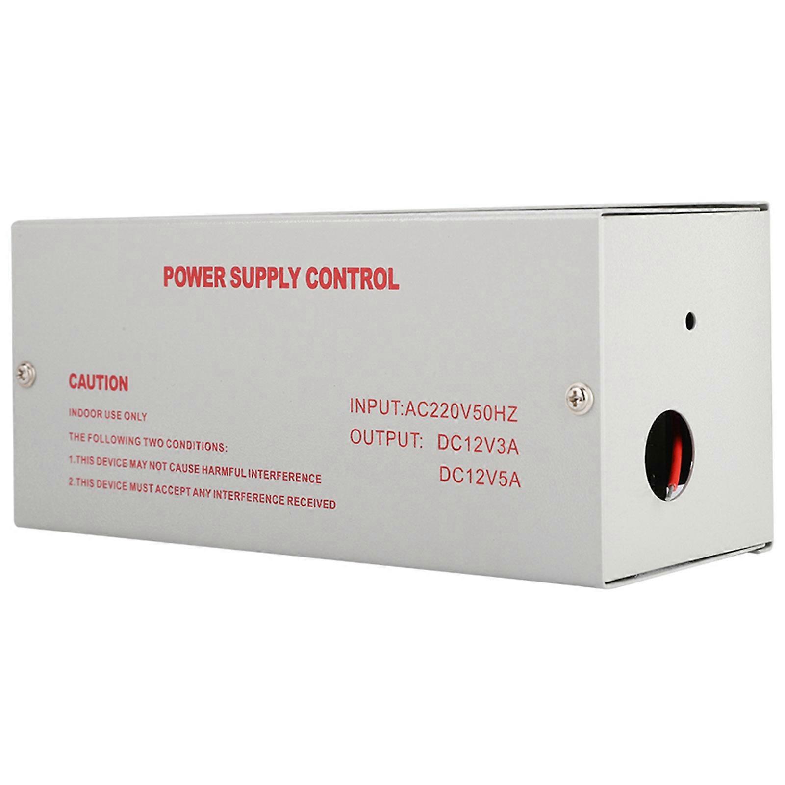 DC 12V 5A Power Supply Controller Adapter for Door RFID Fingerprint Access Control System