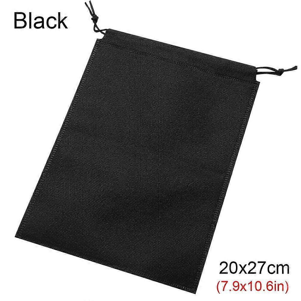 Storage Pouch Clothing Organizer Dust-proof Storage Bag Drawstring Bags Shoes Storage Non-woven