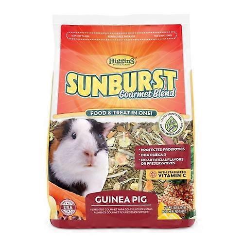 Higgins Sunburst Guinea Pig, 3 Lbs