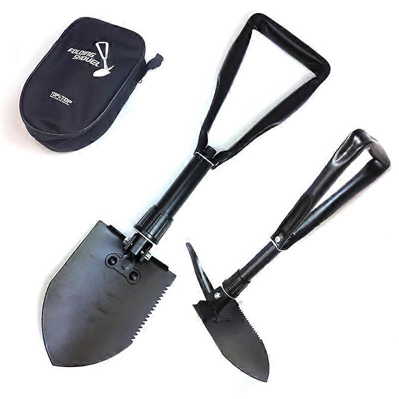 High Strength Multifunctional Folding Life Shovel Portable Engineer Outdoor Survival Tool Camping Equipment