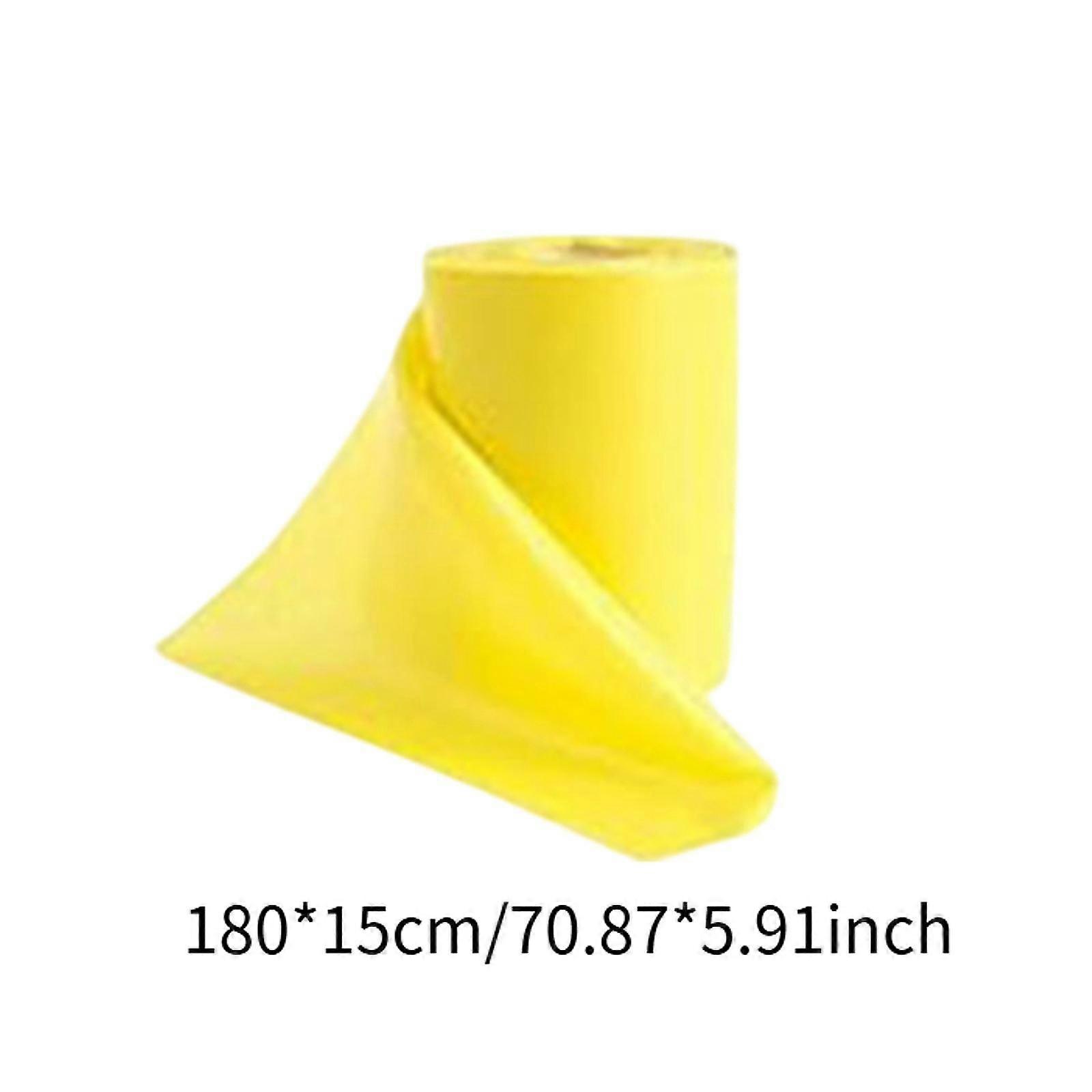 Yoga Stretch Band Fitness Exercise Pull Strap for Workouts Training Exercise Yellow