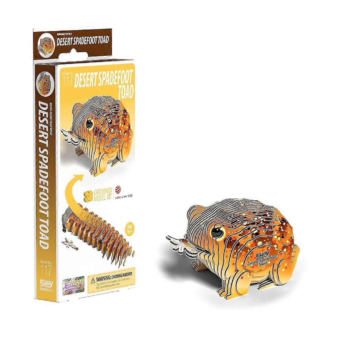 Eugy Desert Spadefoot Toad 117 Kit de construcție model de carton 3D