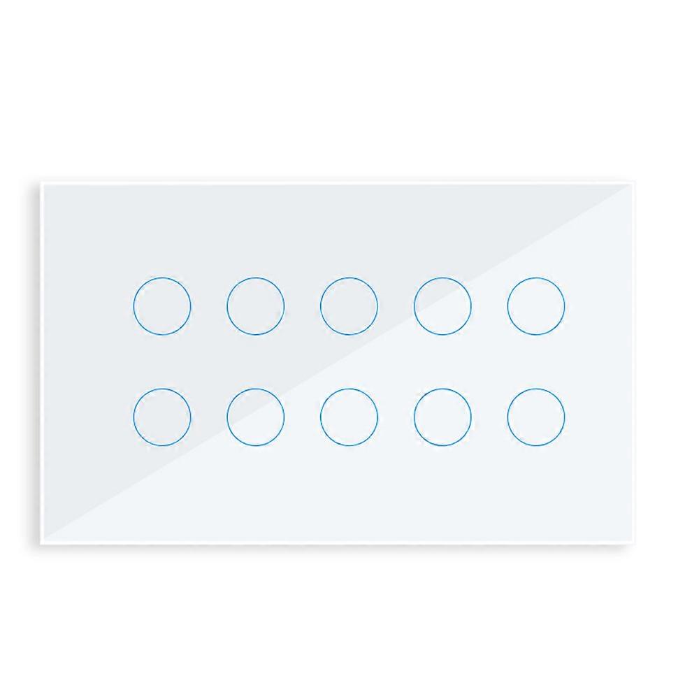 Smart home remote control switch APP controls touch wireless wall switch Tuya WIFI Alex GoogleHome 147 high-power 10/6 channel