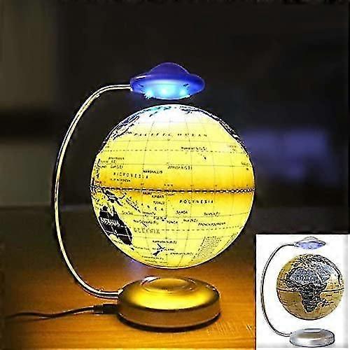 Globo flutuante de levitação magnética com luzes LED para casa Tabletop Decoração Presente das crianças