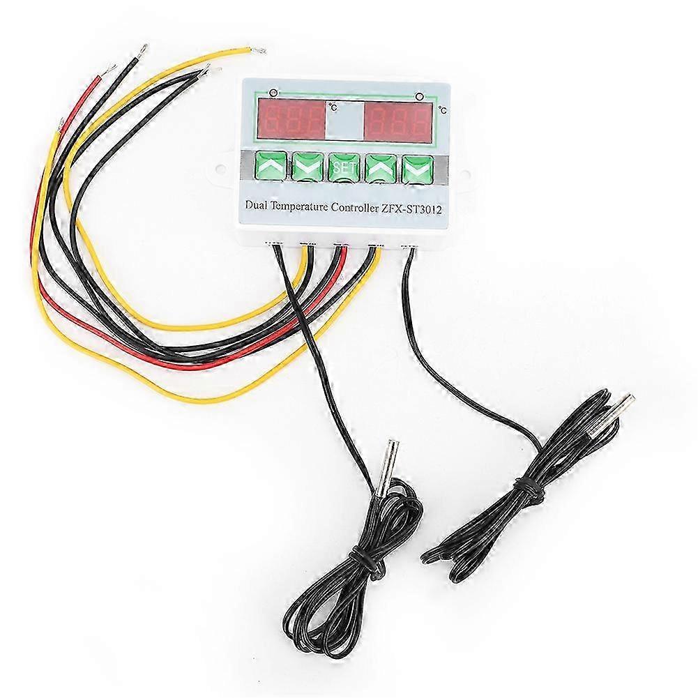 ZFX-ST3012 Intelligent Digital Temperature Controller Dual Display Electric Microcomputer Thermostat(220V )