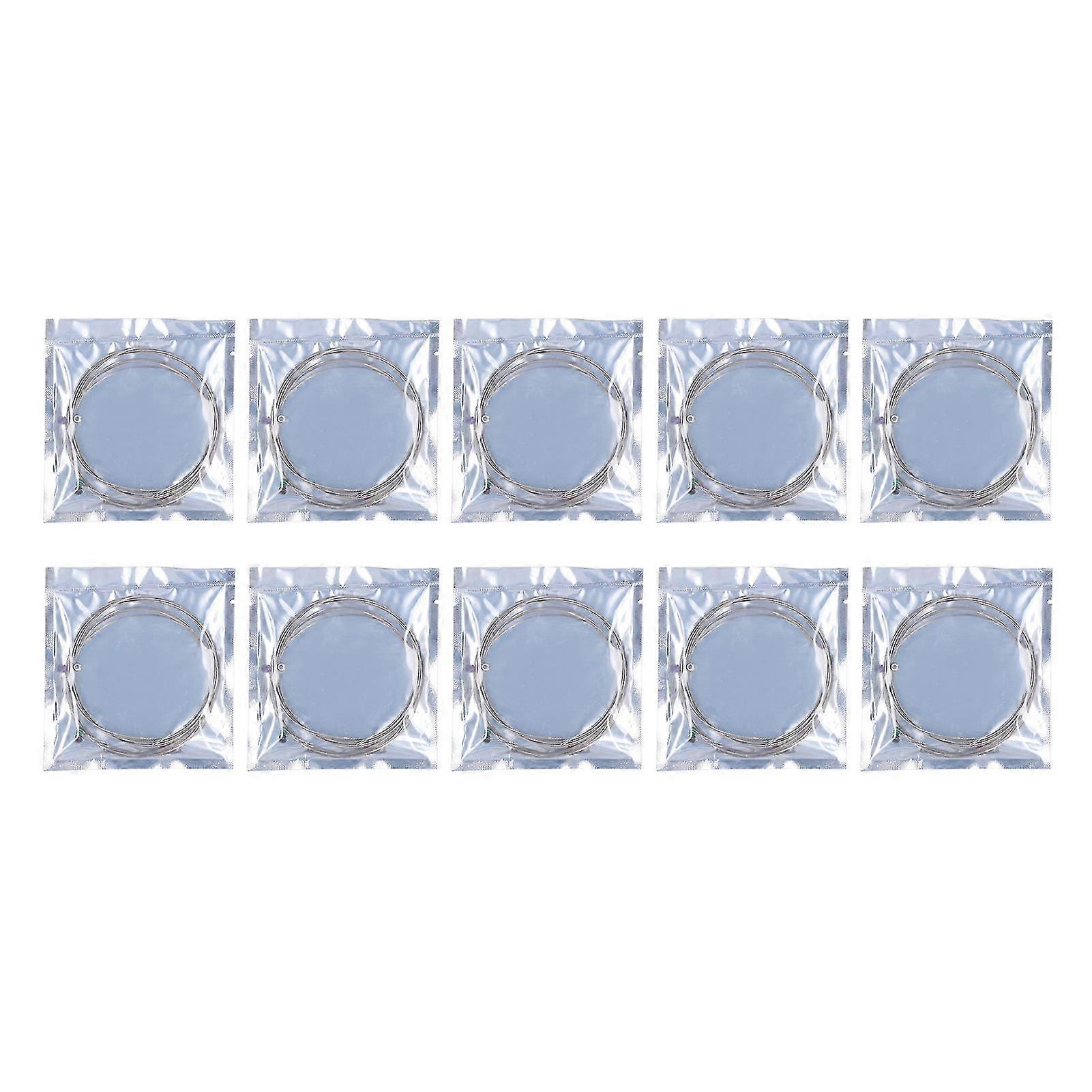 10 Sets Electric Guitar Strings Steel Core NickelPlated Stringed Instrument Accessories