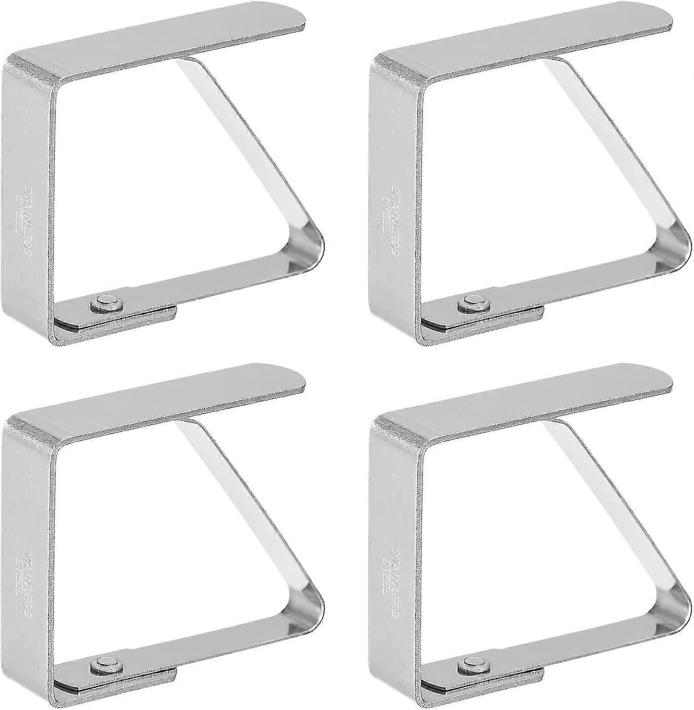 [10 pieces] stainless steel tablecloth clips, 5 x 4cm, tablecloth clips for tables up to 3 layers