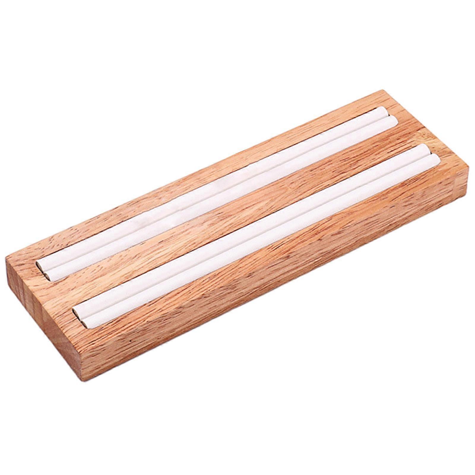Modern Jewelry Display Container Box Elegant Jewelry Storage Holder Display Stand Rack for Organizing and Storing Rings White