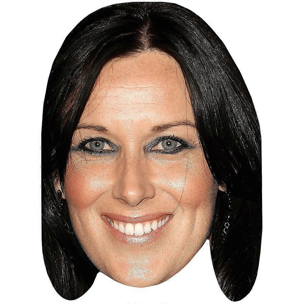 Lee Mckenzie (Smile) Celebrity Mask, Flat Card Face