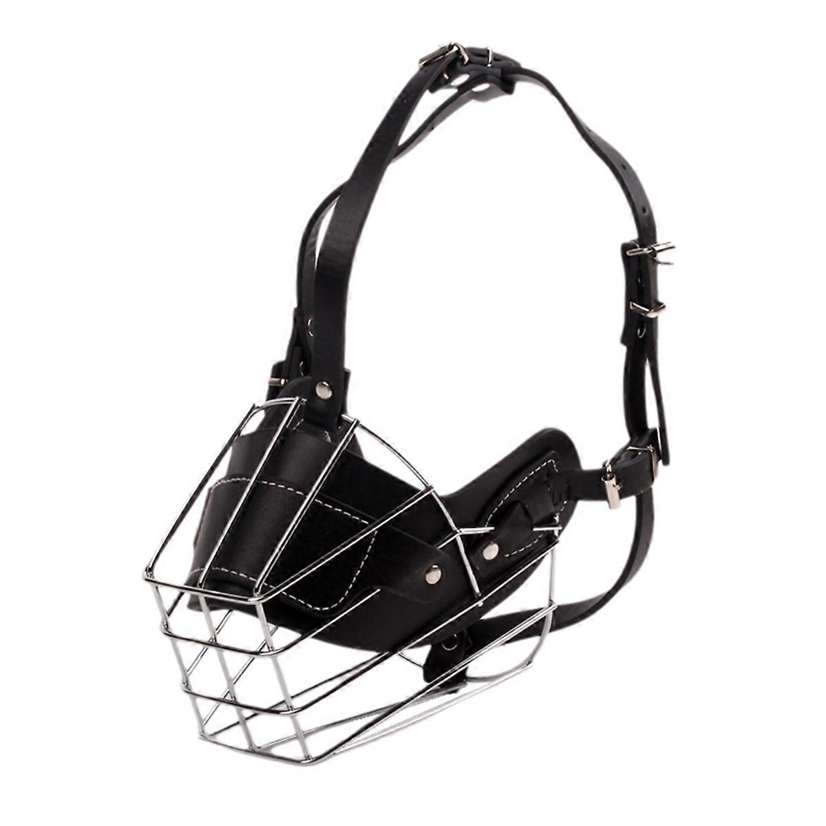 Dog Mouth Guard Mesh Muzzle Dog Barking Stopper Pet Supplies XXL