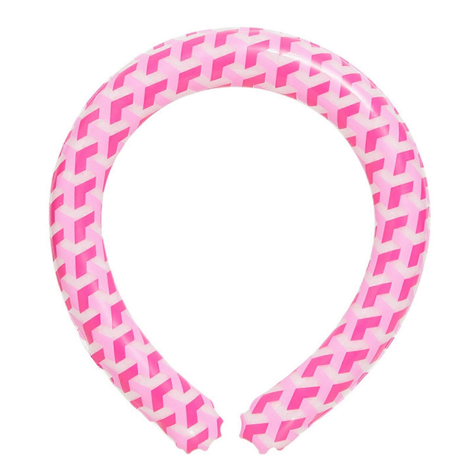 Nek Koelbuis Zomer Nek Koeler Wrap Nek Koelen Sjaal Herbruikbare Nek Koeler Koelen Nek Wrap Voor Warm Weer Roze