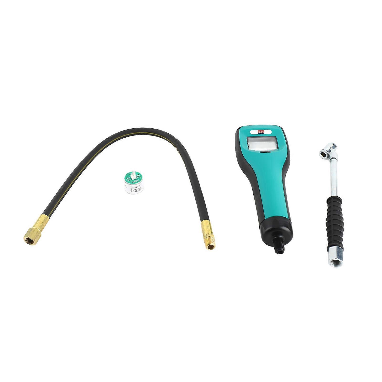 Portable Gas Detector Made of Steel Alloy and ABS Rubber for Testing Nitrogen Purity of Automobile Tires