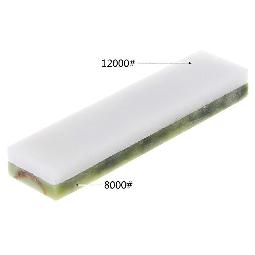 8000/12000# Double-Sided Knife Sharpener Kitchen Knife Blade Sharpener Convenient Durable Kitchen Hosuehold Tool Gift  White