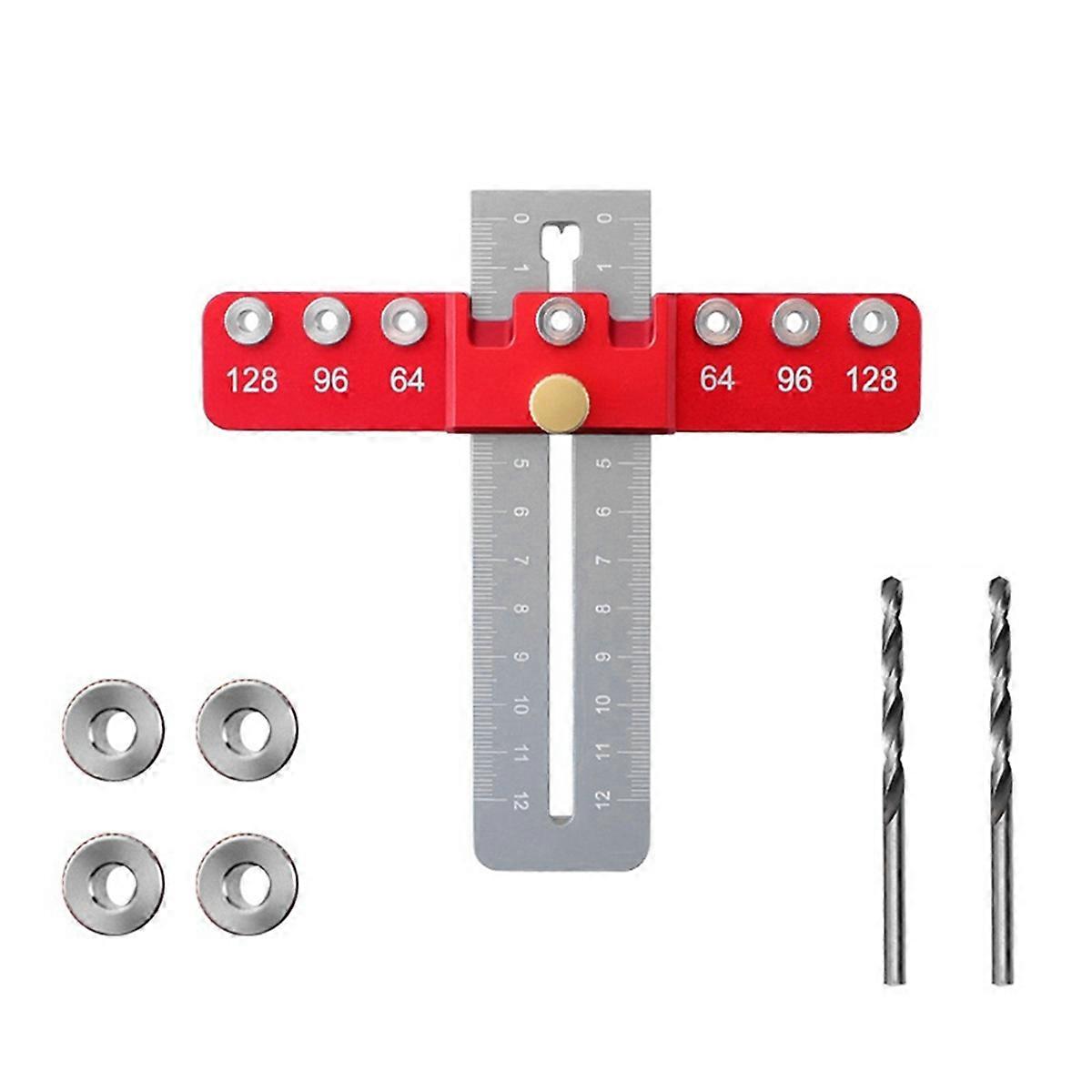 Punching Locator Set Installation AUX Tool Woodworking Handle Punch