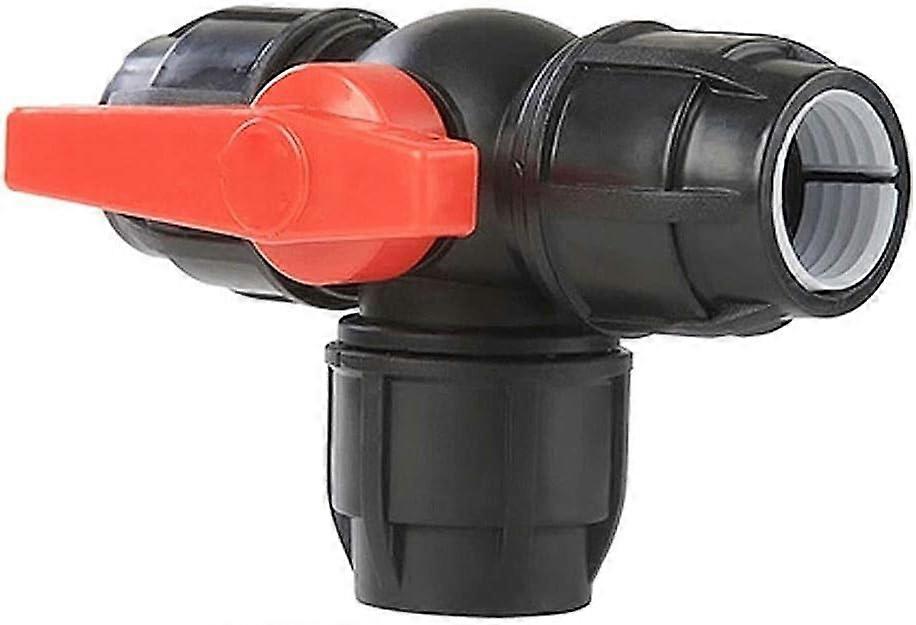 Three-way ball valve switch - 25PE (6 points) quick-connect three-way ball valve