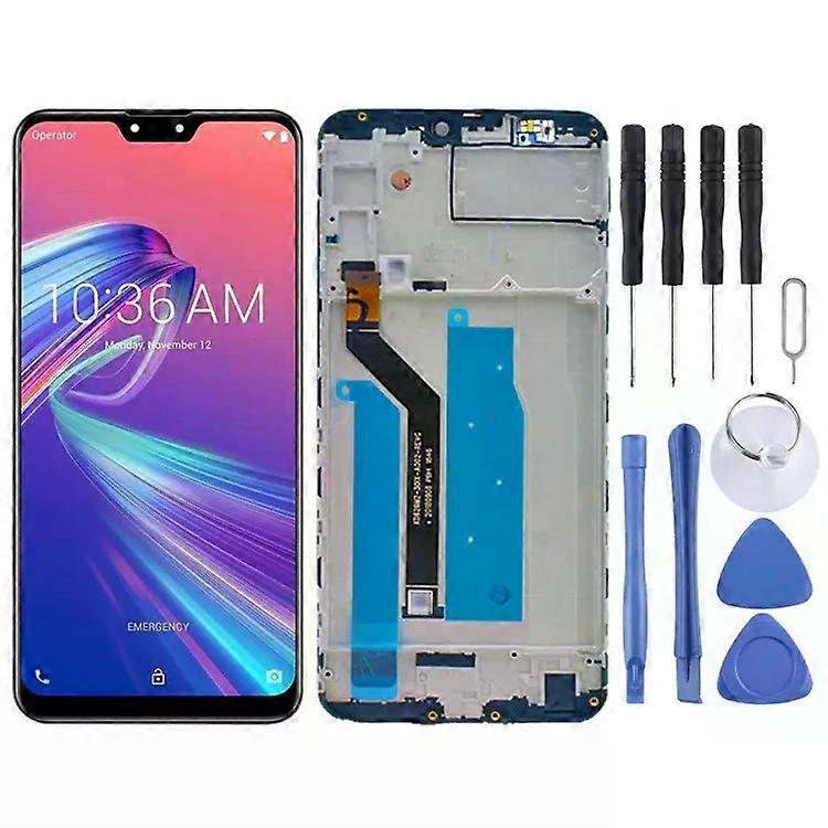 LCD Screen Assembly for Asus Zenfone Max Pro M2-Black,Digitizer & Frame Max Pro M2 ZB631KL X01BDA