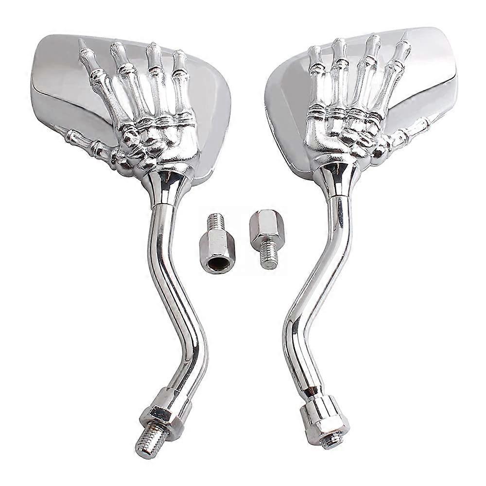 2 pairs distinctive rearview side mirror for motorcycle 8mm 10mm