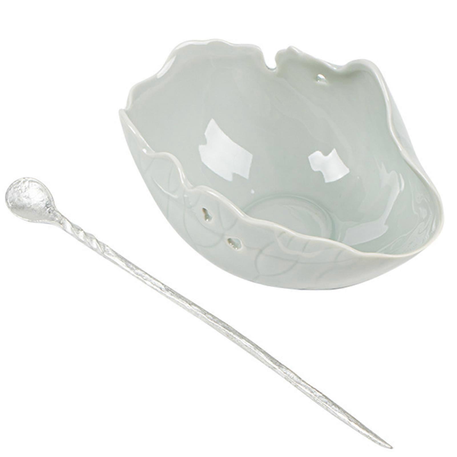 Ceramics Tea Scoops Hand-made Tea Tools Versatile for Loose Tea Coffee