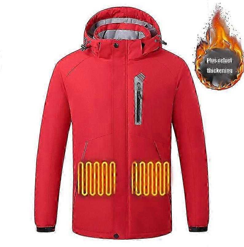 Heated Jacket For Men, 8 Heating Areas, Outdoor Warm Jacket