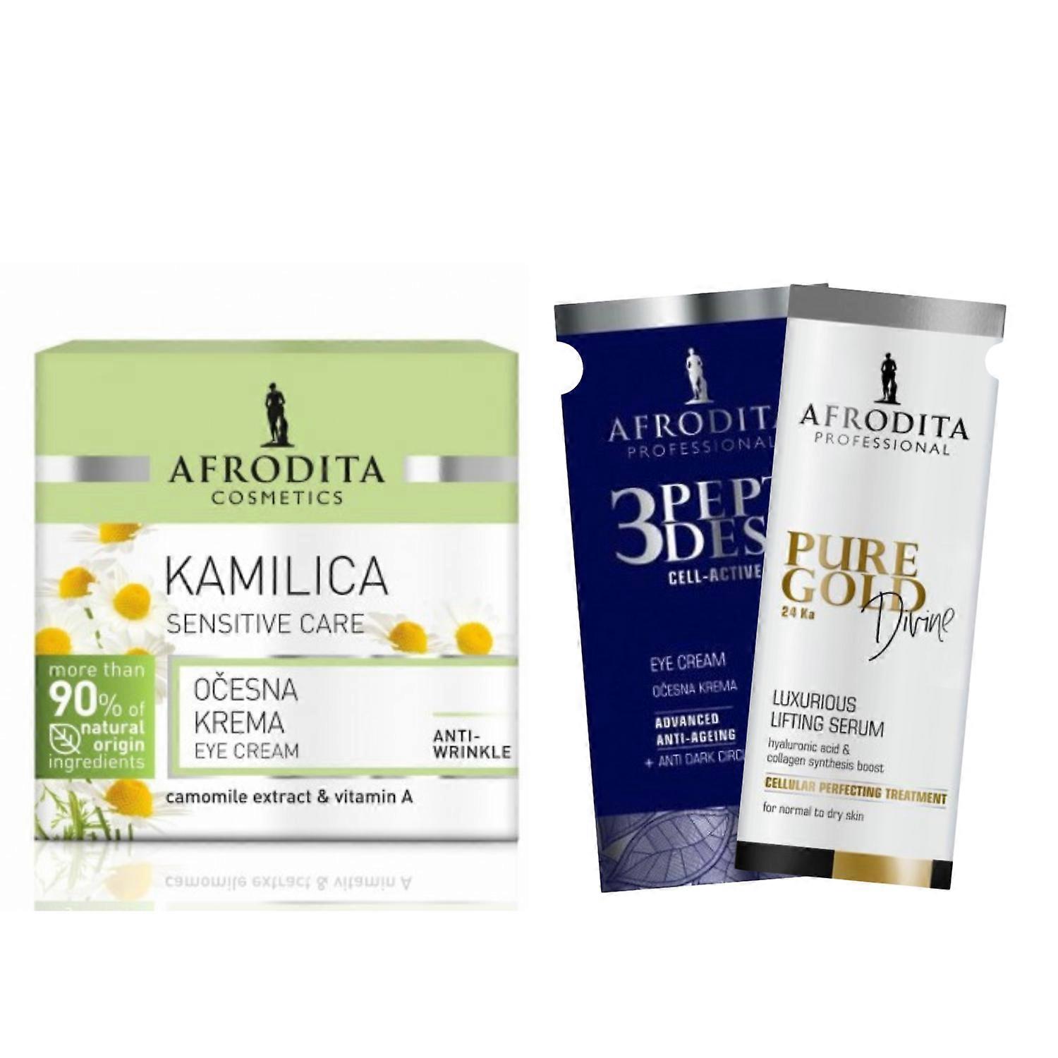 Afrodita Camomile Eye Cream + 2 Samples