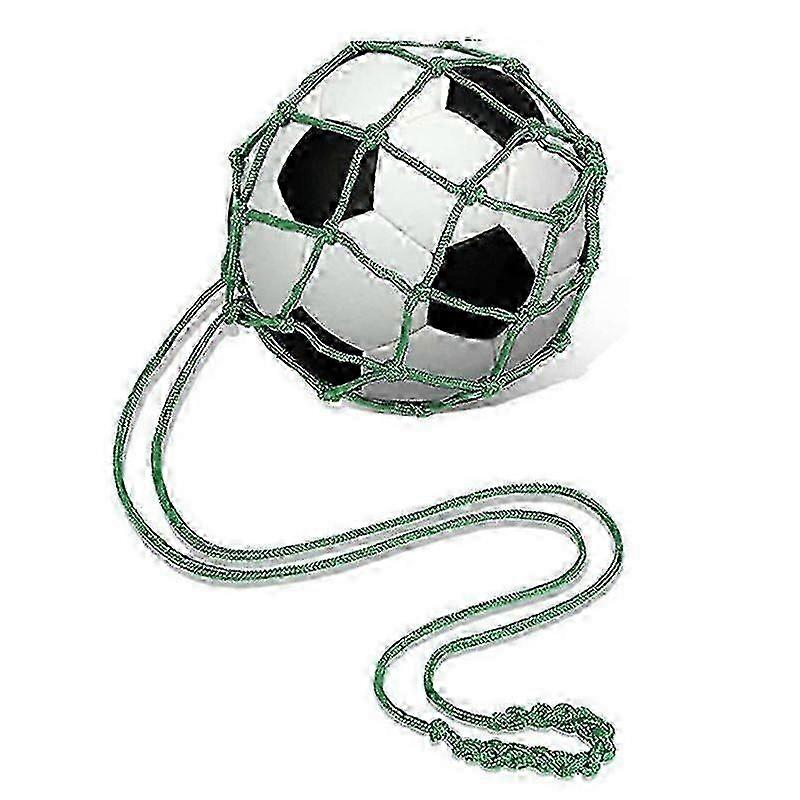 حقيبة شبكة كرة القدم الخضراء JiaWei ، حقيبة صافية تدريب كرة القدم ، حقيبة كرة محمولة (باستثناء كرة القدم) CPA