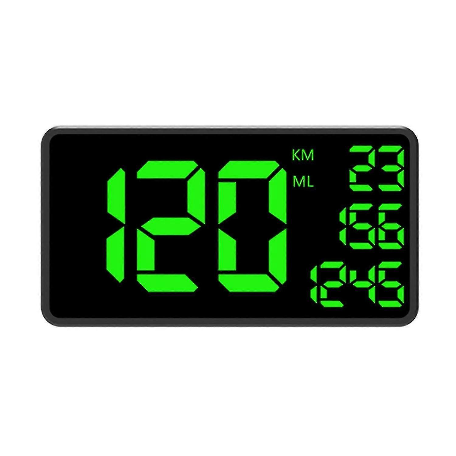 Gps Meter 6.2 Inch Extend Digital Display Vehicle Oter Trip Meter Overspeed Alarm